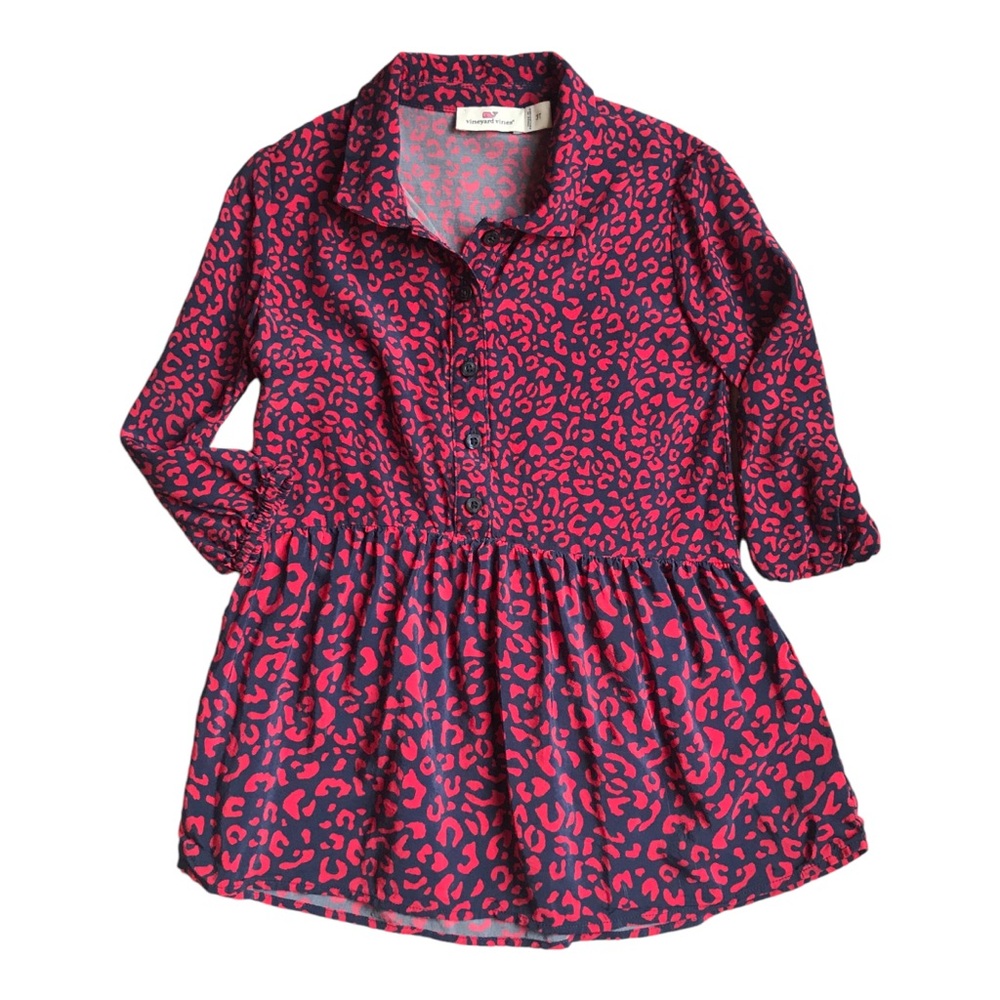 Vineyard Vines Blue and Red Dress